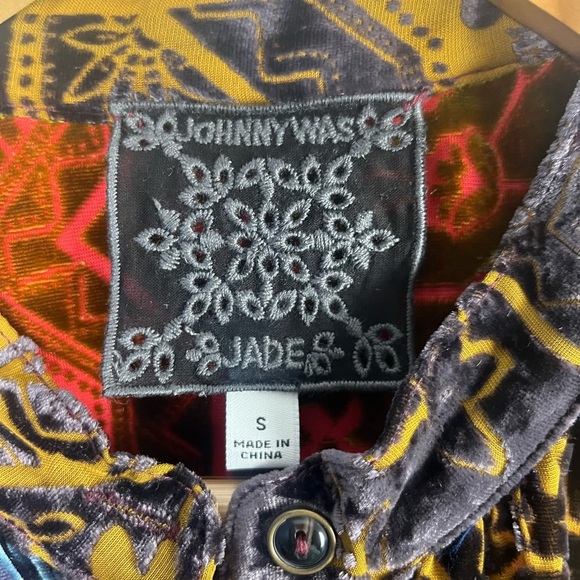 Johnny Was Frida Button Down Shirt In Multi size Small - Picture 3 of 6